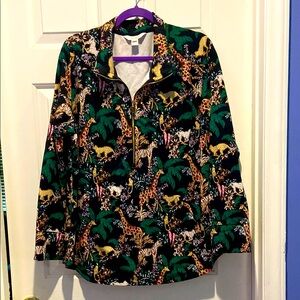 Lilly Pulitzer Skipper Popover 2XL - 🦄 HTF “Dancing In The Moonlight” 🦄 Print